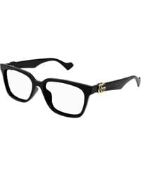 Gucci - Gg1537Ok 001 Optical Frames Injected Transparent Squared - Lyst