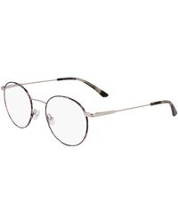 Calvin Klein - Ck19119 025 Optical Frames Metal Round Normal - Lyst