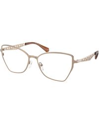 Michael Kors - Mk3104 Bondi Beach 1213 Optical Frames Metal Transparent Squared Normal - Lyst