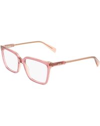 Liu Jo - Lj2846 619 Optical Frames Acetate Squared Normal - Lyst