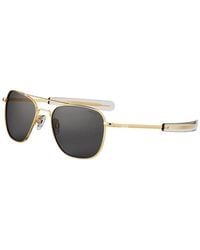 Randolph Engineering - Af055 23K Outlet Sunglasses Metal Squared Normal - Lyst
