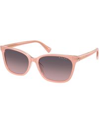 Ralph Lauren - Ra5348U 629646 Sunglasses Acetate Squared Normal Nuanced - Lyst