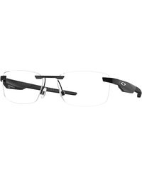 Oakley - Ox3126 Steakhouse 1.0 312601 Optical Frames Metal Transparent Squared Normal - Lyst