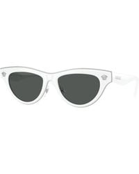 Versace - Ve2273 314/87 Sunglasses Metal Cat Eye Normal - Lyst