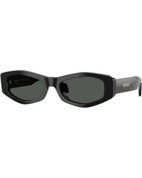 Versace - Ve4487 Gb1/87 Sunglasses Acetate Geometric Normal - Lyst