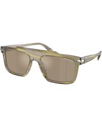 Michael Kors - Mk2278U Boston 40407I Sunglasses Acetate Squared Normal Mirrored - Lyst