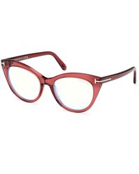 Tom Ford - Ft6091-B 069 Optical Frames Acetate Cat Eye Normal - Lyst