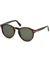 Tom Ford - Ft0591 Ian-02 52N Sunglasses Acetate Round Normal - Lyst