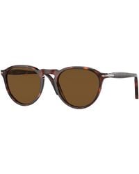 Persol - Po3286S 24/57 Sunglasses Acetate Pantos Polarized - Lyst