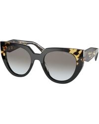 Prada - Pr 14Ws 3890A7 Sunglasses Acetate Cat Eye Normal Shaded - Lyst