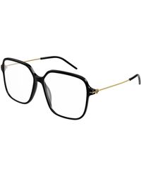 Gucci - Gg1271O 001 Optical Frames Plastic Squared - Lyst