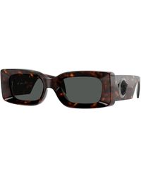 Versace - Ve4474U 108/87 Sunglasses Injected Squared Normal - Lyst