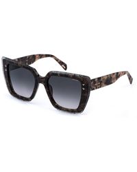 Police - Splr98 Daydream 2 0Gb5 Sunglasses Acetate Smoke Butterfly Normal Nuanced - Lyst