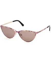 PUCCI - Ep0256 99J Sunglasses Metal Cat Eye Normal - Lyst