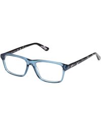 Guess - Gu50269 090 Optical Frames Acetate Squared Normal - Lyst