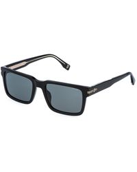 Police - Splr75 Grind 2 700P Sunglasses Acetate Smoke Squared - Lyst