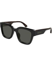 Gucci - Gg1670Sk 001 Sunglasses Acetate Squared - Lyst