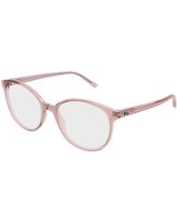 Gucci - Gg1996O 003 Optical Frames Acetate Transparent Round - Lyst