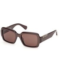 MAX&Co. - Mo0168 50E Sunglasses Acetate Squared Normal - Lyst