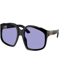 Miu Miu - Mu A07S 16K01O Sunglasses Acetate Geometric Normal - Lyst
