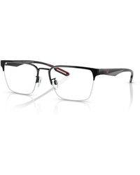 Emporio Armani - Ea1137 3014 Optical Frames Metal Squared - Lyst