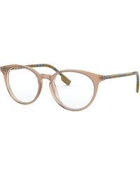 Burberry - Be2318 Chalcot 3856 Optical Frames Acetate Transparent Pantos Normal - Lyst