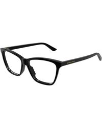 Bottega Veneta - Bv1421O 002 Optical Frames Acetate Transparent Butterfly - Lyst