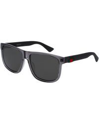 Gucci - Gg0010S 004 Sunglasses Acetate Squared Polarized - Lyst