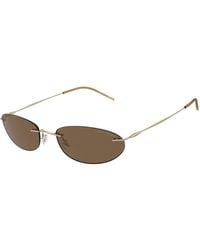 Giorgio Armani - Ar1508M 300273 Sunglasses Metal Round Normal - Lyst