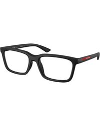 Prada Linea Rossa - Ps 02Sv 1Bo1O1 Optical Frames Injected Squared Normal - Lyst