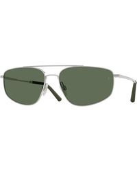 Oliver Peoples - Ov1361S R-14 50369A Sunglasses Metal G15 Pilot Polarized - Lyst