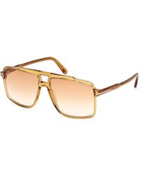 Tom Ford - Ft1177 Kemp 39F Sunglasses Acetate Squared Normal - Lyst