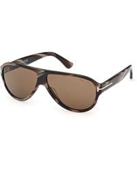 Tom Ford - Ft1336 Samuele-02 63J Sunglasses Acetate Roviex Pilot Normal - Lyst