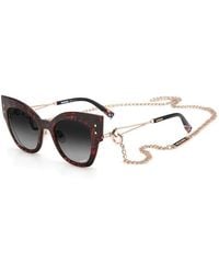 Missoni - Mis 0054/Cs Ddb/9O Sunglasses Metal Cat Eye Normal Shaded - Lyst
