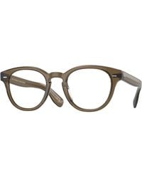 Oliver Peoples - Ov5413U Cary Grant 1784 Optical Frames Acetate Transparent Round Normal - Lyst