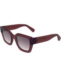 Longchamp - Lo771S 615 Sunglasses Acetate Squared Normal - Lyst