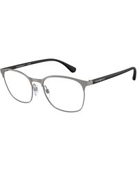 Emporio Armani - Ea1114 3032 Optical Frames Metal Round Normal - Lyst