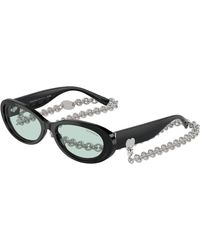Tiffany & Co. - Tf4221 8001D9 Sunglasses Acetate Round Normal - Lyst