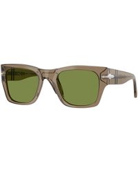 Persol - Po3384S 12284E Sunglasses Acetate Squared Normal - Lyst