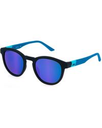 Fila - Sfi521 J99P Sunglasses Injected Round Mirror - Lyst