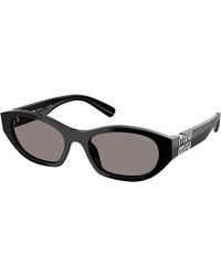 Miu Miu - Mu A03S 16K80Q Sunglasses Acetate Geometric Normal - Lyst