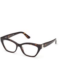 Guess - Gm50062 52 Optical Frames Acetate Cat Eye Normal - Lyst