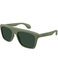 Gucci - Gg1570S 007 Sunglasses Injected Squared - Lyst