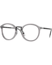 Persol - Po3309V Vico 309 Optical Frames Acetate Transparent Pantos Normal - Lyst