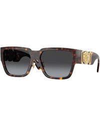 Versace - Ve4483D 108/8G Sunglasses Injected Squared Normal Shaded - Lyst