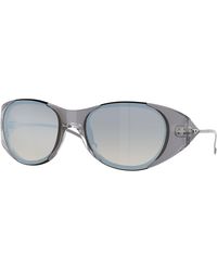 DIESEL - Dl3003 507/B8 Sunglasses Injected Round Normal Shaded - Lyst
