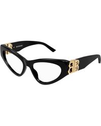 Balenciaga - Bb0313O 001 Optical Frames Acetate Cat Eye - Lyst