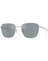 Oliver Peoples - Ov1378S R-18 50366G Sunglasses Metal Squared Polarized - Lyst