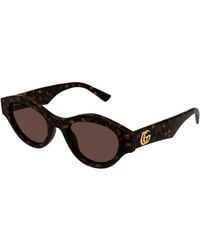 Gucci - Gg2207S 002 Sunglasses Acetate Cat Eye - Lyst