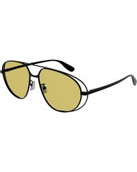 Bottega Veneta - Bv1344S 002 Sunglasses Metal Pilot - Lyst
